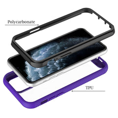 Funda protectora de PC + TPU a prueba de golpes de la serie Starry Sky Solid Color, para iPhone 11 Pro, para iPhone SE 2022 / SE 2020 / 8 / 7, para iPhone X, para iPhone XS Max, para iPhone 11