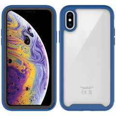 Funda protectora de PC + TPU a prueba de golpes de la serie Starry Sky Solid Color, para iPhone 11 Pro, para iPhone SE 2022 / SE 2020 / 8 / 7, para iPhone X, para iPhone XS Max, para iPhone 11