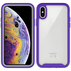 Funda protectora de PC + TPU a prueba de golpes de la serie Starry Sky Solid Color, para iPhone 11 Pro, para iPhone SE 2022 / SE 2020 / 8 / 7, para iPhone X, para iPhone XS Max, para iPhone 11