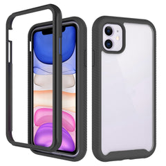 Funda protectora de PC + TPU a prueba de golpes de la serie Starry Sky Solid Color, para iPhone 11 Pro, para iPhone SE 2022 / SE 2020 / 8 / 7, para iPhone X, para iPhone XS Max, para iPhone 11