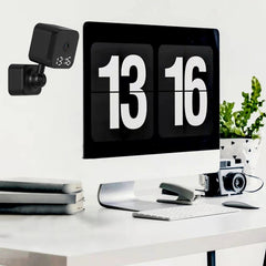 DP27 1080P Clock Plug Card WiFi Camera, Support Two-way Voice Intercom & Mobile Monitoring, US Plug, EU Plug