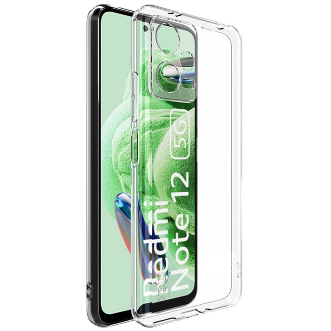 IMAK UX-5 Series Transparent Shockproof TPU Protective Case, For Xiaomi Redmi Note 12 5G Indian version/Poco X5 5G, For OnePlus Ace 2 5G/11R 5G, For OnePlus 11 5G