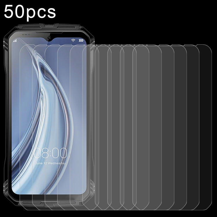 For Unihertz Tank / Tank 2 / Tank 3 50pcs 0.26mm 9H 2.5D Tempered Glass Film