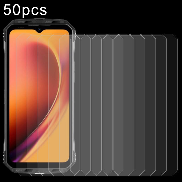 For Unihertz Tank / Tank 2 / Tank 3 50pcs 0.26mm 9H 2.5D Tempered Glass Film