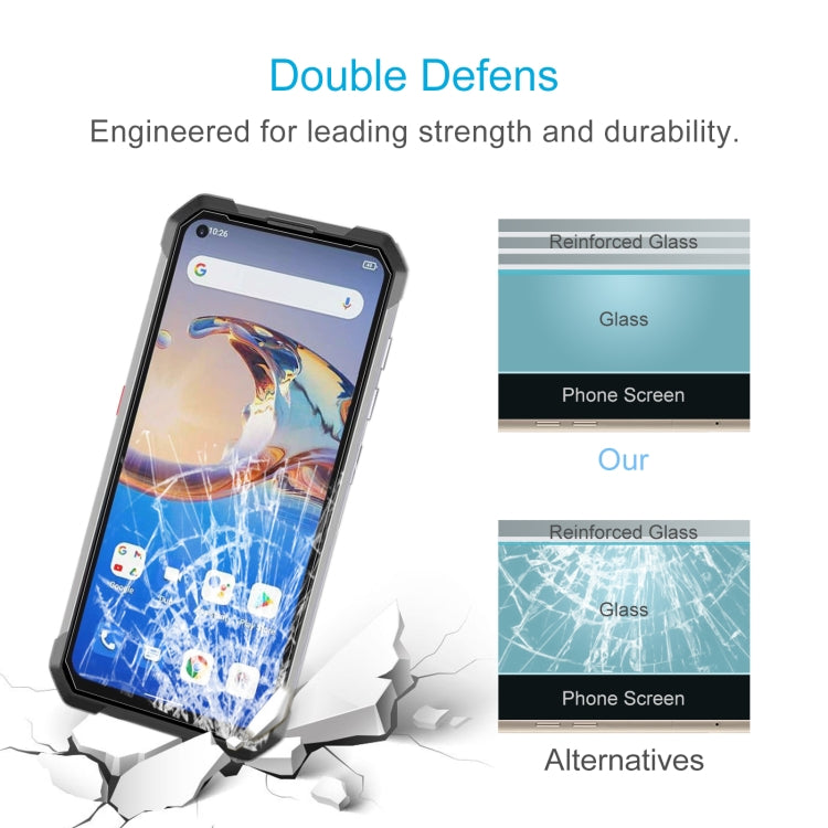For Unihertz Tank / Tank 2 / Tank 3 50pcs 0.26mm 9H 2.5D Tempered Glass Film