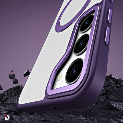 Skin Feel MagSafe Shockproof Phone Case with Holder, For Samsung Galaxy S23 5G, For Samsung Galaxy S23+ 5G, For Samsung Galaxy S23 Ultra 5G