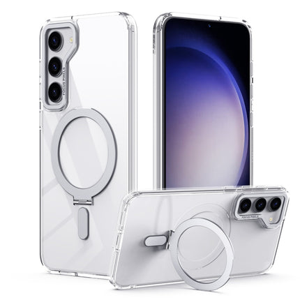 Skin Feel MagSafe Shockproof Phone Case with Holder, For Samsung Galaxy S23 5G, For Samsung Galaxy S23+ 5G, For Samsung Galaxy S23 Ultra 5G