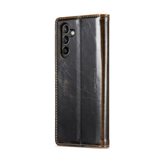 CaseMe 003 Crazy Horse Texture Leather Phone Case, For Samsung Galaxy A54 5G