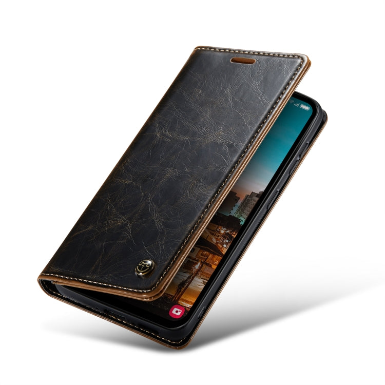 CaseMe 003 Crazy Horse Texture Leather Phone Case, For Samsung Galaxy A54 5G