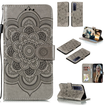 Mandala Embossing Pattern Horizontal Flip PU Leather Case with Holder & Card Slots & Walle & Lanyard, For Huawei nova 7 SE, For Huawei nova 7, For Huawei nova 7 Pro