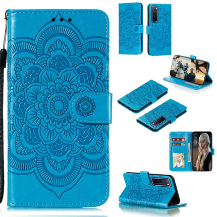Mandala Embossing Pattern Horizontal Flip PU Leather Case with Holder & Card Slots & Walle & Lanyard, For Huawei nova 7 SE, For Huawei nova 7, For Huawei nova 7 Pro