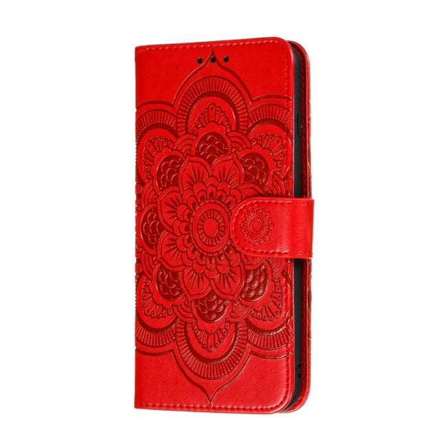 Mandala Embossing Pattern Horizontal Flip PU Leather Case with Holder & Card Slots & Walle & Lanyard, For Huawei P40 pro+, For Huawei Enjoy 10e, For Huawei Honor 30