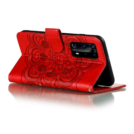 Mandala Embossing Pattern Horizontal Flip PU Leather Case with Holder & Card Slots & Walle & Lanyard, For Huawei P40 pro+, For Huawei Enjoy 10e, For Huawei Honor 30