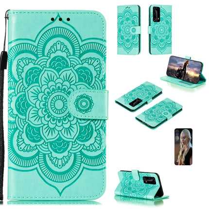Mandala Embossing Pattern Horizontal Flip PU Leather Case with Holder & Card Slots & Walle & Lanyard, For Huawei P40 pro+, For Huawei Enjoy 10e, For Huawei Honor 30