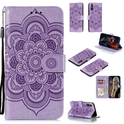 Mandala Embossing Pattern Horizontal Flip PU Leather Case with Holder & Card Slots & Walle & Lanyard, For Huawei P40 pro+, For Huawei Enjoy 10e, For Huawei Honor 30