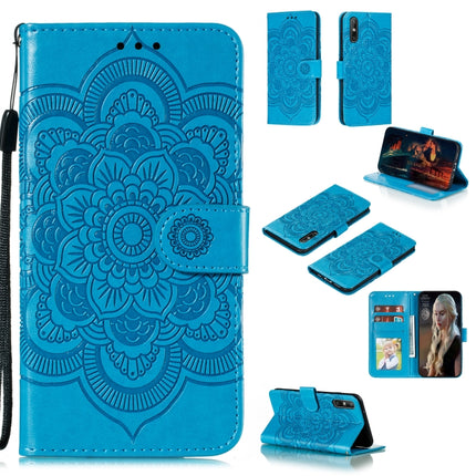 Mandala Embossing Pattern Horizontal Flip PU Leather Case with Holder & Card Slots & Walle & Lanyard, For Huawei P40 pro+, For Huawei Enjoy 10e, For Huawei Honor 30