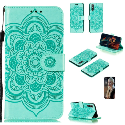 Mandala Embossing Pattern Horizontal Flip PU Leather Case with Holder & Card Slots & Walle & Lanyard, For Huawei P40 pro+, For Huawei Enjoy 10e, For Huawei Honor 30