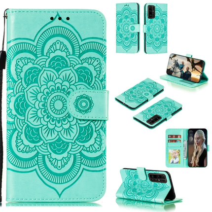 Mandala Embossing Pattern Horizontal Flip PU Leather Case with Holder & Card Slots & Walle & Lanyard, For Huawei P40 pro+, For Huawei Enjoy 10e, For Huawei Honor 30
