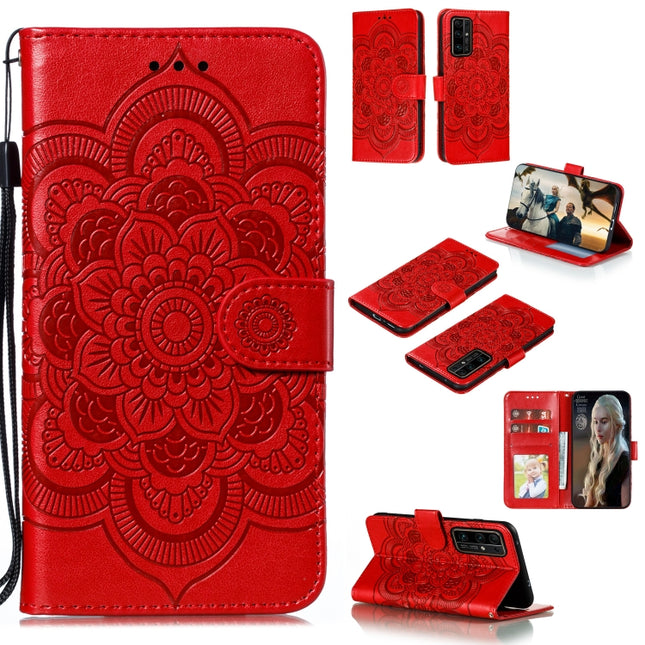 Mandala Embossing Pattern Horizontal Flip PU Leather Case with Holder & Card Slots & Walle & Lanyard, For Huawei Honor 30 Pro, For Huawei Honor 30S