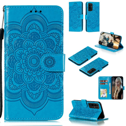 Mandala Embossing Pattern Horizontal Flip PU Leather Case with Holder & Card Slots & Walle & Lanyard, For Huawei Honor 30 Pro, For Huawei Honor 30S