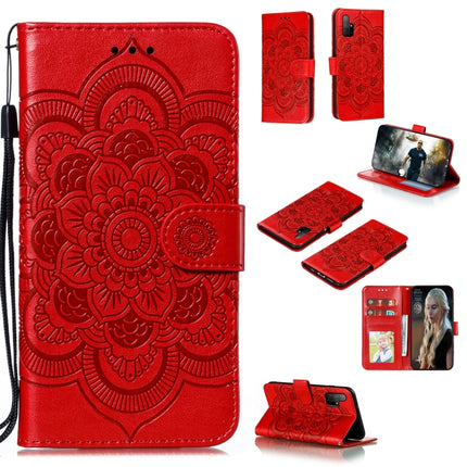 Mandala Embossing Pattern Horizontal Flip PU Leather Case with Holder & Card Slots & Walle & Lanyard, For Huawei Honor 30 Pro, For Huawei Honor 30S