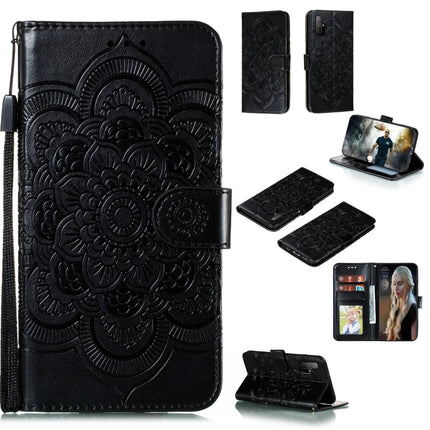 Mandala Embossing Pattern Horizontal Flip PU Leather Case with Holder & Card Slots & Walle & Lanyard, For Huawei Honor 30 Pro, For Huawei Honor 30S