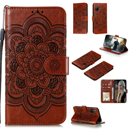 Mandala Embossing Pattern Horizontal Flip PU Leather Case with Holder & Card Slots & Walle & Lanyard, For Huawei Honor 30 Pro, For Huawei Honor 30S
