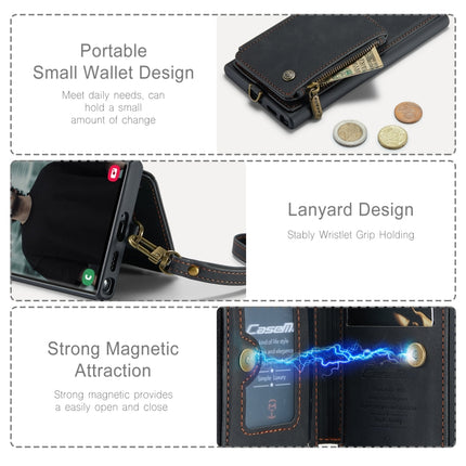 CaseMe C20 Multifunctional RFID Leather Phone Case, For Samsung Galaxy S23 Ultra 5G