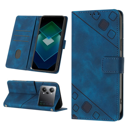 Skin-feel Embossed Leather Phone Case, For OPPO A57 5G 2022 / 4G, For OPPO K10 5G, For OPPO K10 Pro 5G, For OPPO Reno7 4G / F21 Pro