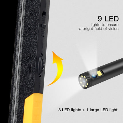 P50 4.5 inch Dual Camera with Screen Endoscope, 2m, 5m, 10m