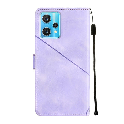 Skin-feel Embossed Leather Phone Case, For Realme 9 Pro 5G / OnePlus Nord CE 2 Lite 5G, For Realme 9 Pro+ 5G / 9 4G, For Realme 9i / OPPO A36 / A76, For Realme C12 / C15 / C25 / C25s