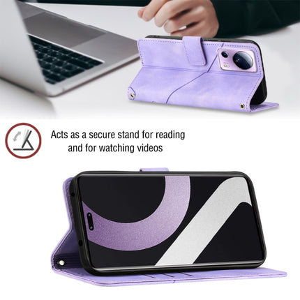 Skin-feel Embossed Leather Phone Case, For Xiaomi Civi 2, For Xiaomi Poco C40, For Xiaomi Poco M4 5G / M5 4G, For Xiaomi Poco M4 Pro 4G