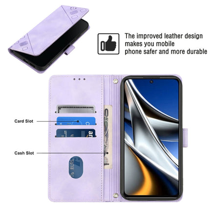 Skin-feel Embossed Leather Phone Case, For Xiaomi Poco X4 Pro 5G, For Xiaomi Redmi 10 2022 / Note 11 4G, For Xiaomi Redmi 10 Prime+ 5G, For Xiaomi Redmi 10A
