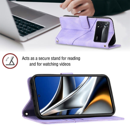 Skin-feel Embossed Leather Phone Case, For Xiaomi Poco X4 Pro 5G, For Xiaomi Redmi 10 2022 / Note 11 4G, For Xiaomi Redmi 10 Prime+ 5G, For Xiaomi Redmi 10A