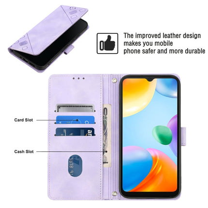 Skin-feel Embossed Leather Phone Case, For Xiaomi Redmi 10C 4G, For Xiaomi Redmi A1, For Xiaomi Redmi K50 Pro / K50, For Xiaomi 12T / 12T Pro / Redmi K50 Ultra