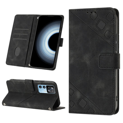 Skin-feel Embossed Leather Phone Case, For Xiaomi Redmi 10C 4G, For Xiaomi Redmi A1, For Xiaomi Redmi K50 Pro / K50, For Xiaomi 12T / 12T Pro / Redmi K50 Ultra