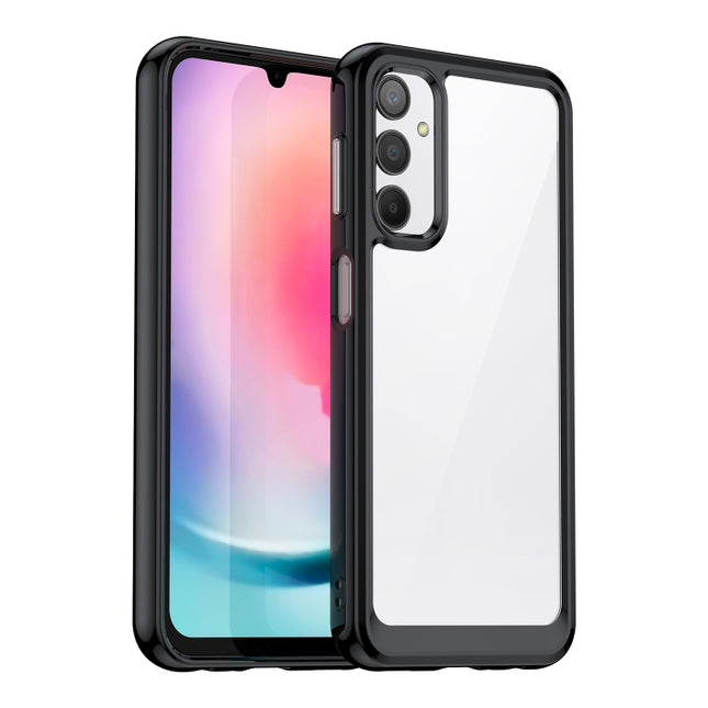 Colorful Series Acrylic + TPU Phone Case, For Samsung Galaxy A24 4G
