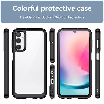 Colorful Series Acrylic + TPU Phone Case, For Samsung Galaxy A24 4G