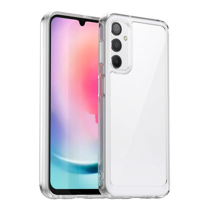 Colorful Series Acrylic + TPU Phone Case, For Samsung Galaxy A24 4G