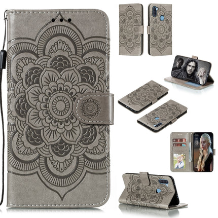 Mandala Embossing Pattern Horizontal Flip PU Leather Case with Holder & Card Slots & Walle & Lanyard, For Samsung Galaxy A11, For Samsung Galaxy A41, For Samsung Galaxy A70e