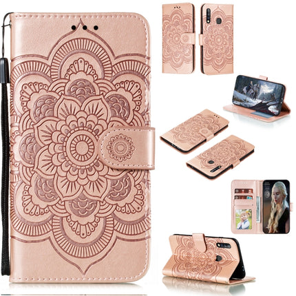 Mandala Embossing Pattern Horizontal Flip PU Leather Case with Holder & Card Slots & Walle & Lanyard, For Samsung Galaxy A11, For Samsung Galaxy A41, For Samsung Galaxy A70e