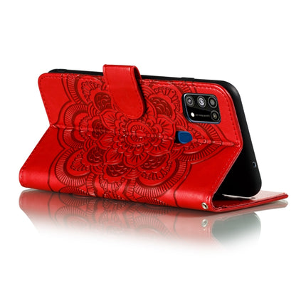 Mandala Embossing Pattern Horizontal Flip PU Leather Case with Holder & Card Slots & Walle & Lanyard, For Samsung Galaxy M31