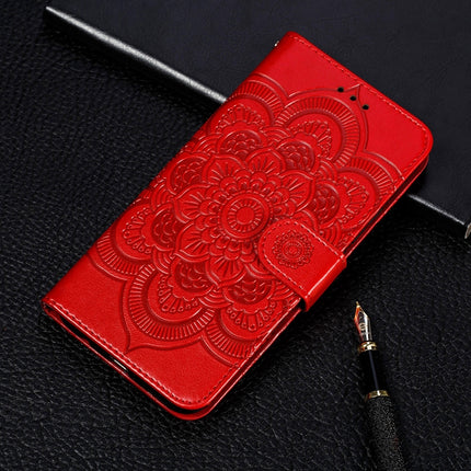 Mandala Embossing Pattern Horizontal Flip PU Leather Case with Holder & Card Slots & Walle & Lanyard, For Samsung Galaxy M31