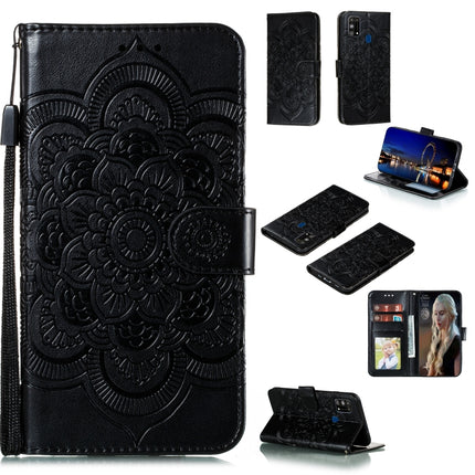 Mandala Embossing Pattern Horizontal Flip PU Leather Case with Holder & Card Slots & Walle & Lanyard, For Samsung Galaxy M31