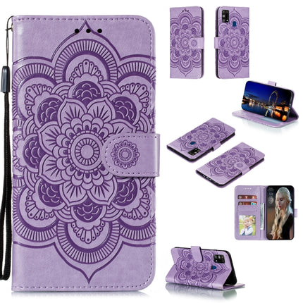 Mandala Embossing Pattern Horizontal Flip PU Leather Case with Holder & Card Slots & Walle & Lanyard, For Samsung Galaxy M31