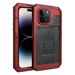 RedPepper Wolf 360 Full Body Rugged Waterproof Phone Case, For iPhone 14, For iPhone 14 Plus, For iPhone 14 Pro, For iPhone 14 Pro Max