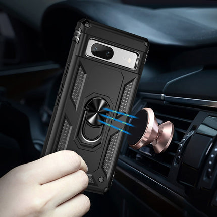 Shockproof TPU + PC Phone Case with Holder, For Google Pixel 7a, For Samsung Galaxy A54, For Xiaomi Redmi A1
