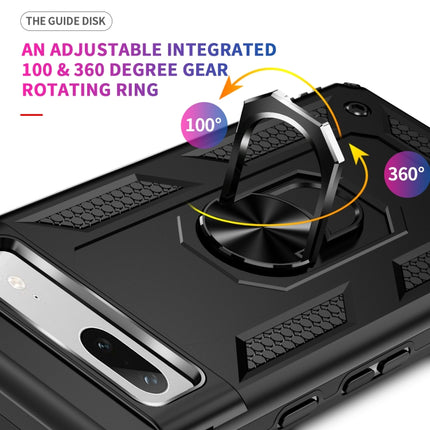 Shockproof TPU + PC Phone Case with Holder, For Google Pixel 7a, For Samsung Galaxy A54, For Xiaomi Redmi A1