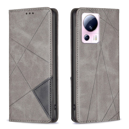 Prismatic Invisible Magnetic Leather Phone Case, For Xiaomi 13 Lite / Civi 2
