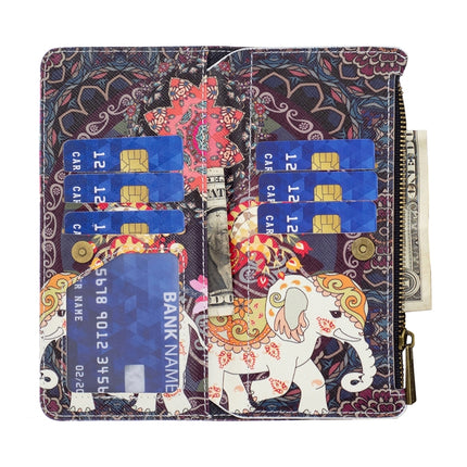 Colored Drawing Pattern Zipper Phone Leather Case, For Xiaomi 13 Lite / Civi 2